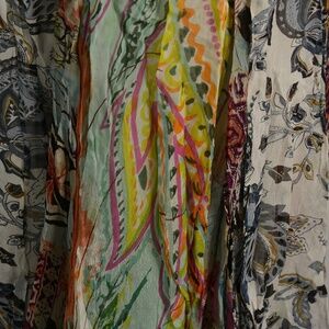 Bohemia multicoloured Coldwater Creek Skir t Sz M (10-12) NWOT B43